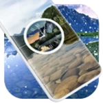 Logo of Lake Clock Live Wallpaper android Application 